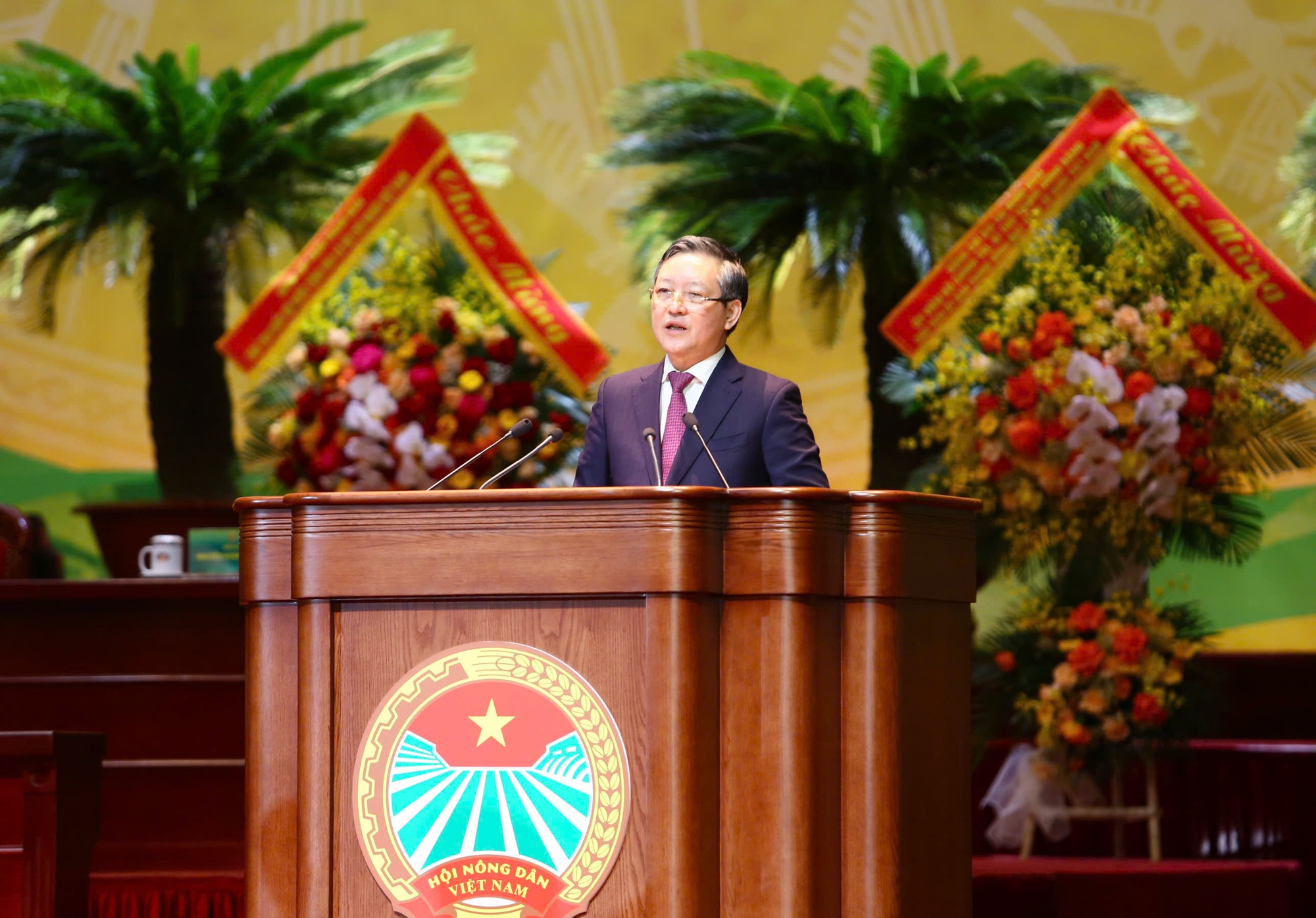 Ông Lương Quốc Đoàn tái cử Chủ tịch Hội Nông dân Việt Nam - Ảnh 1.