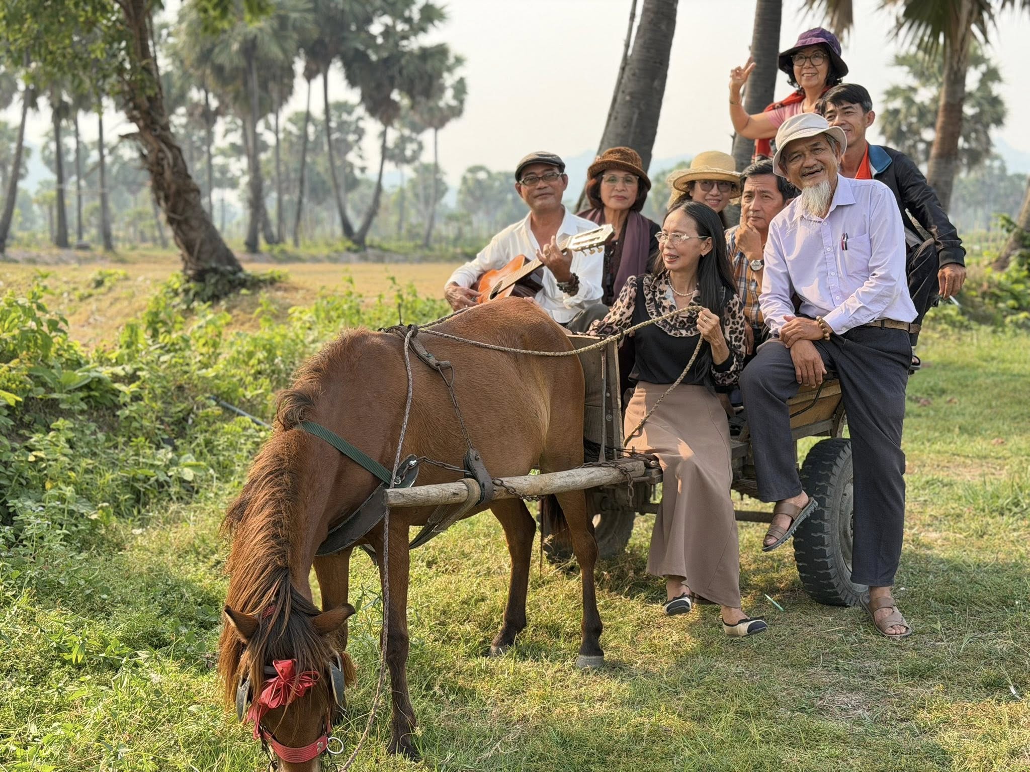 Biến rừng thốt nốt hoang sơ thành điểm du lịch độc đáo ở vùng Bảy Núi - Ảnh 8.