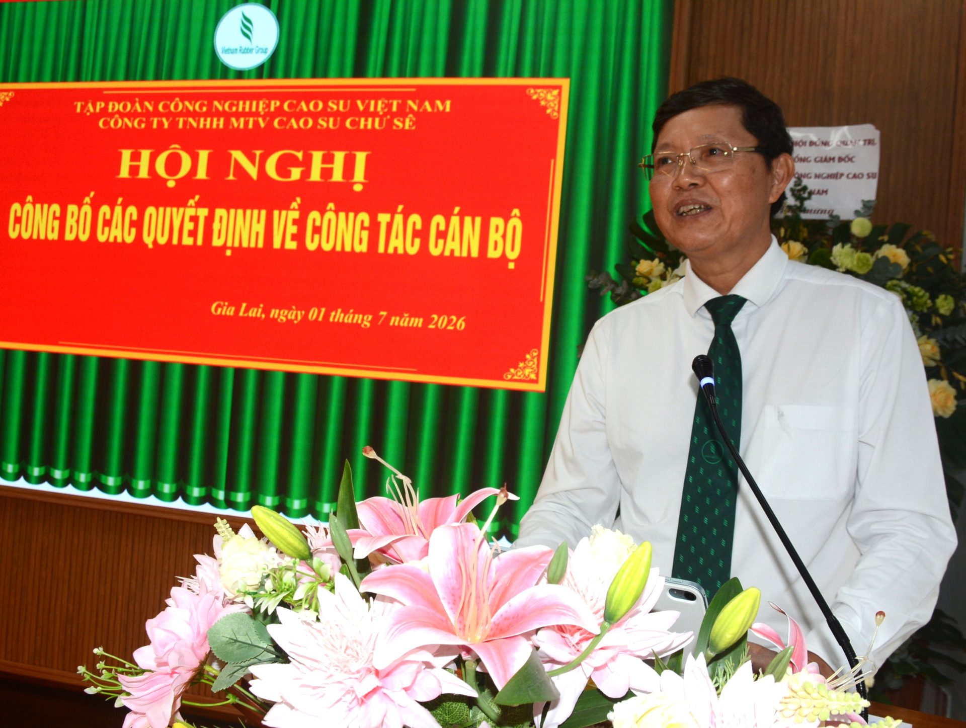 Cao su Chư Sê tổ chức công bố các quyết định về nhân sự sau sáp nhập- Ảnh 3.