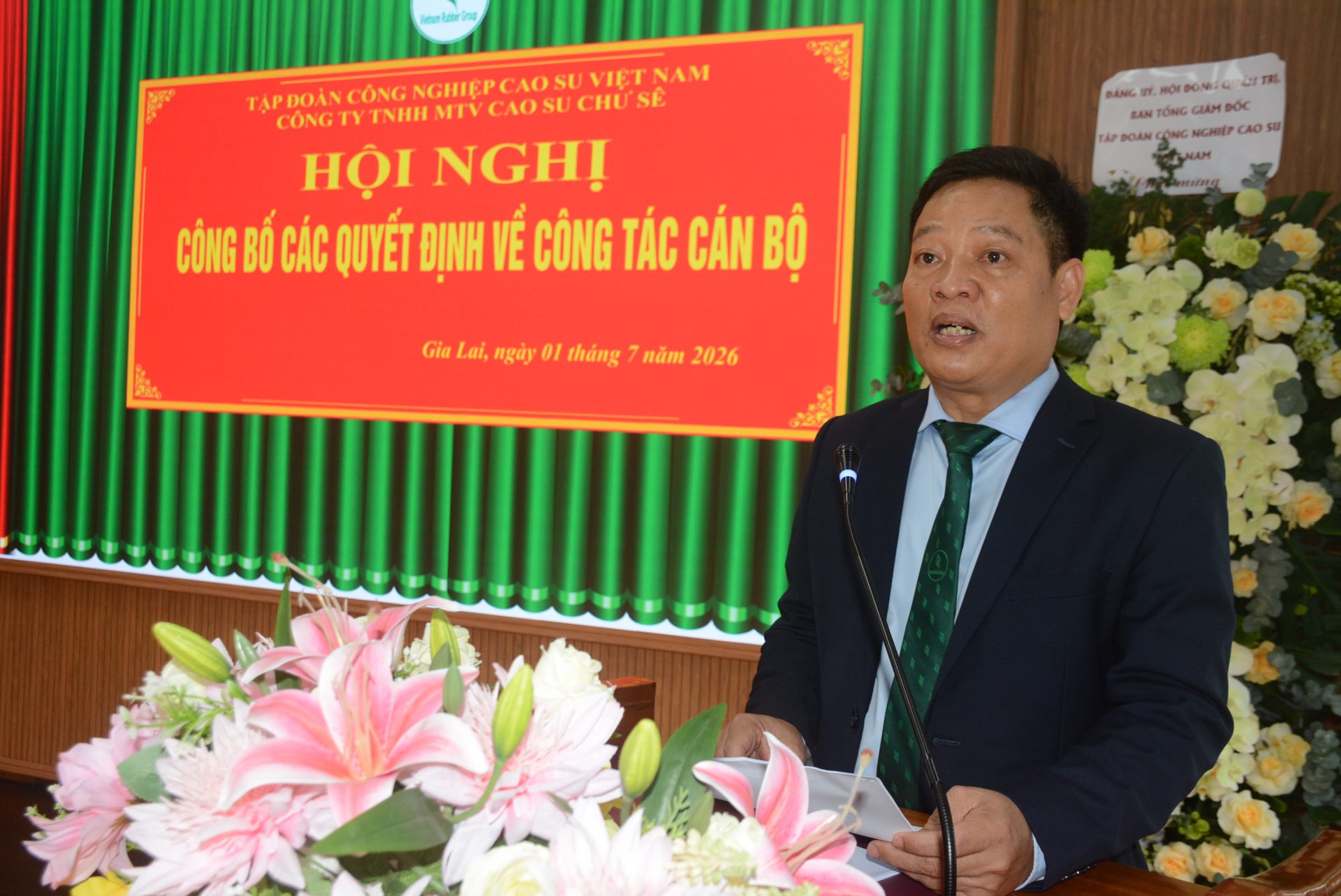 Cao su Chư Sê tổ chức công bố các quyết định về nhân sự sau sáp nhập- Ảnh 4.