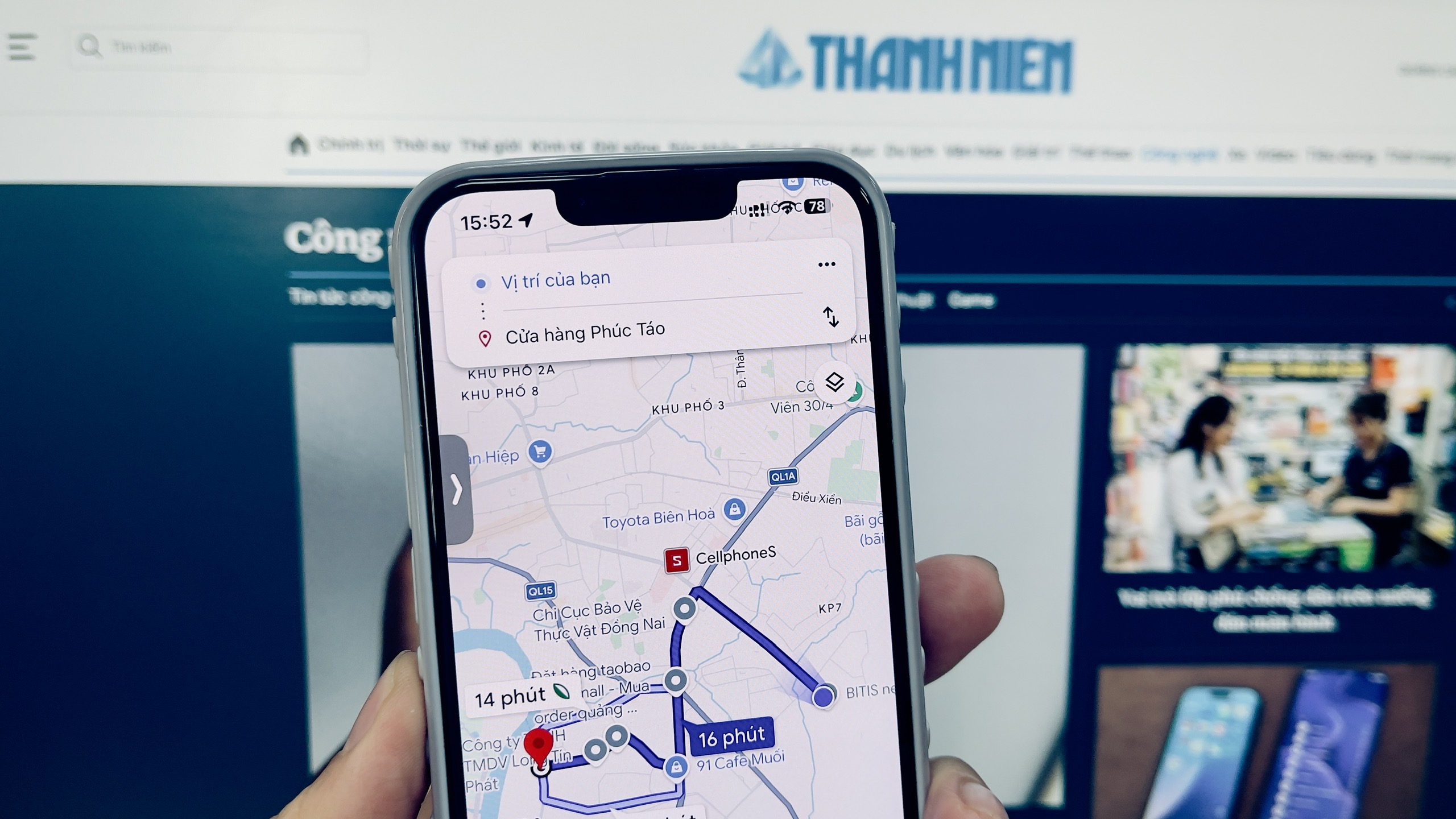 Mẹo giành lại lộ trình nhanh nhất trên Google Maps trong 30 giây - Ảnh 1.