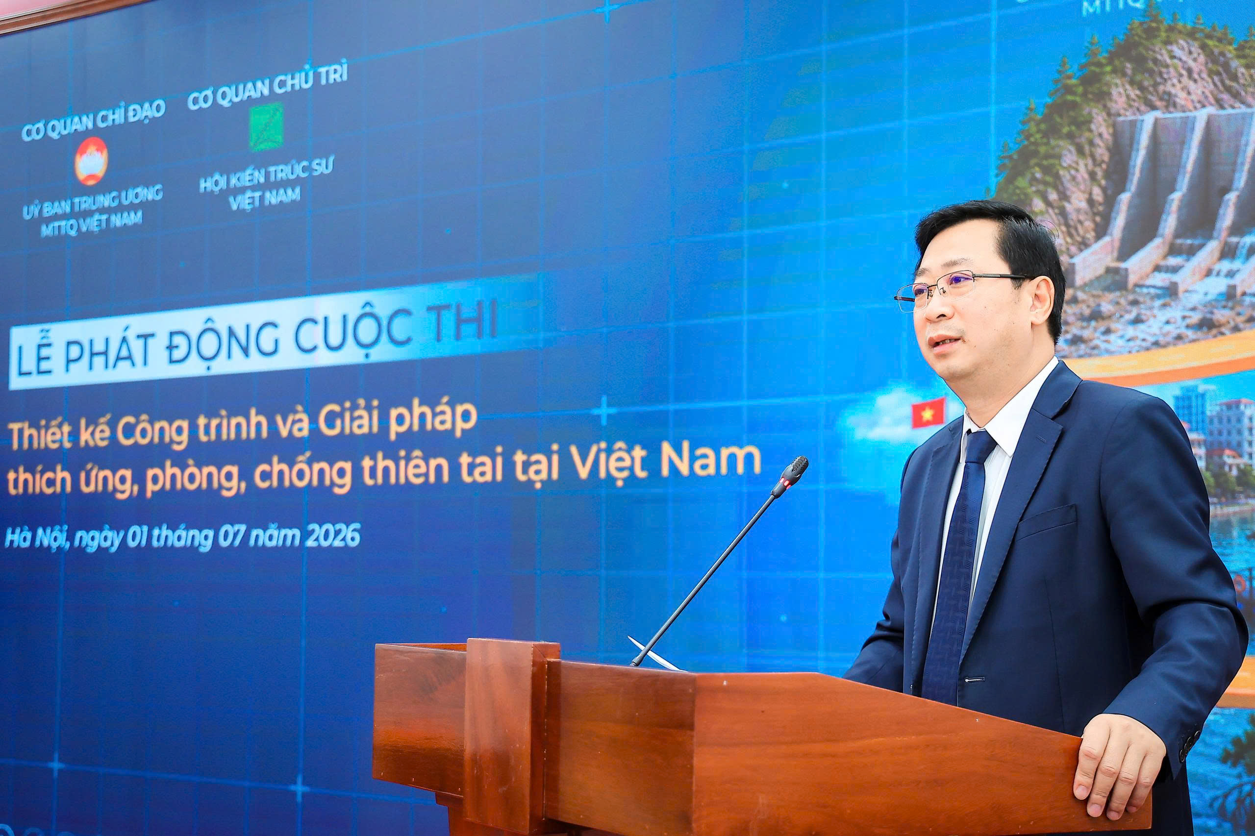 MTTQ VN khởi động Cuộc thi thiết kế công trình chống thiên tai - Ảnh 1.