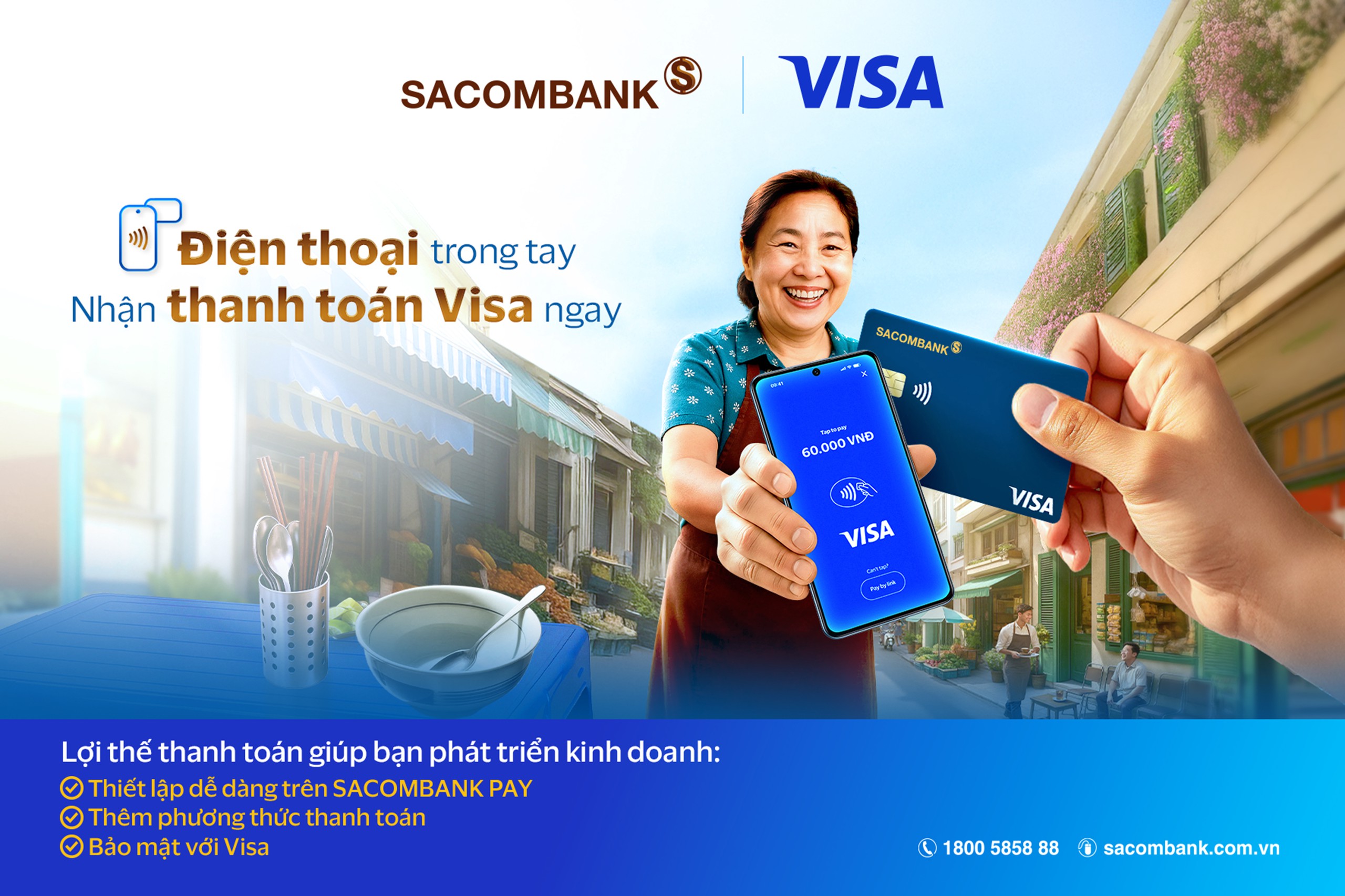 Từ mã QR đến chạm thẻ: Cá nhân kinh doanh nhỏ có thêm lựa chọn thanh toán - Ảnh 2.
