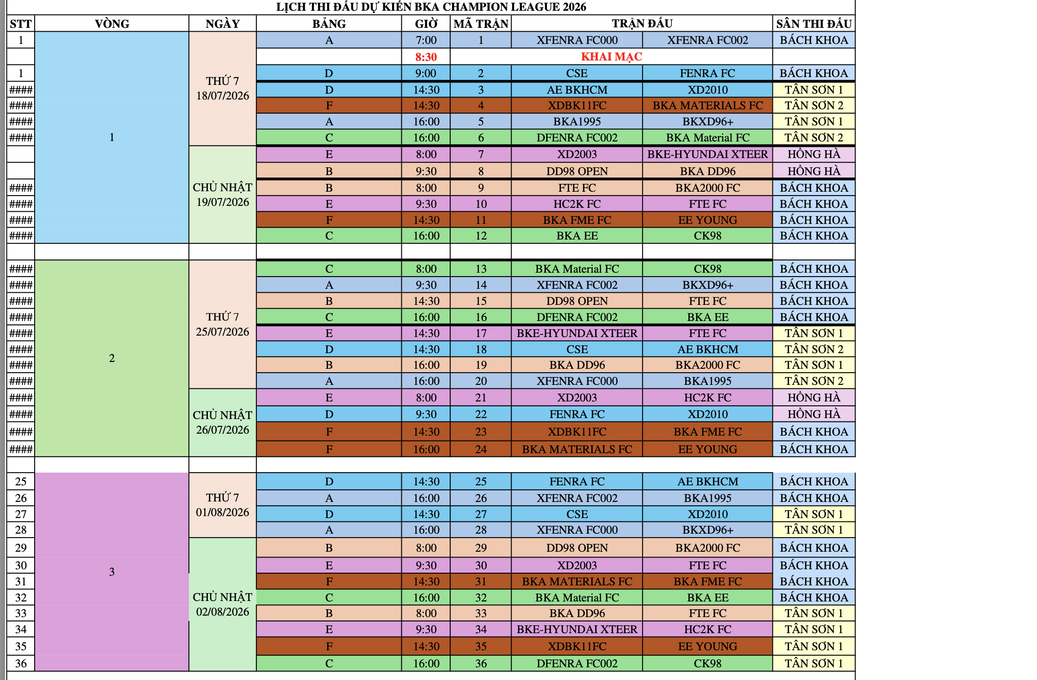 BKA Champion League 2026 vào mùa giải lần 4, kết nối cựu sinh viên Bách khoa- Ảnh 4.