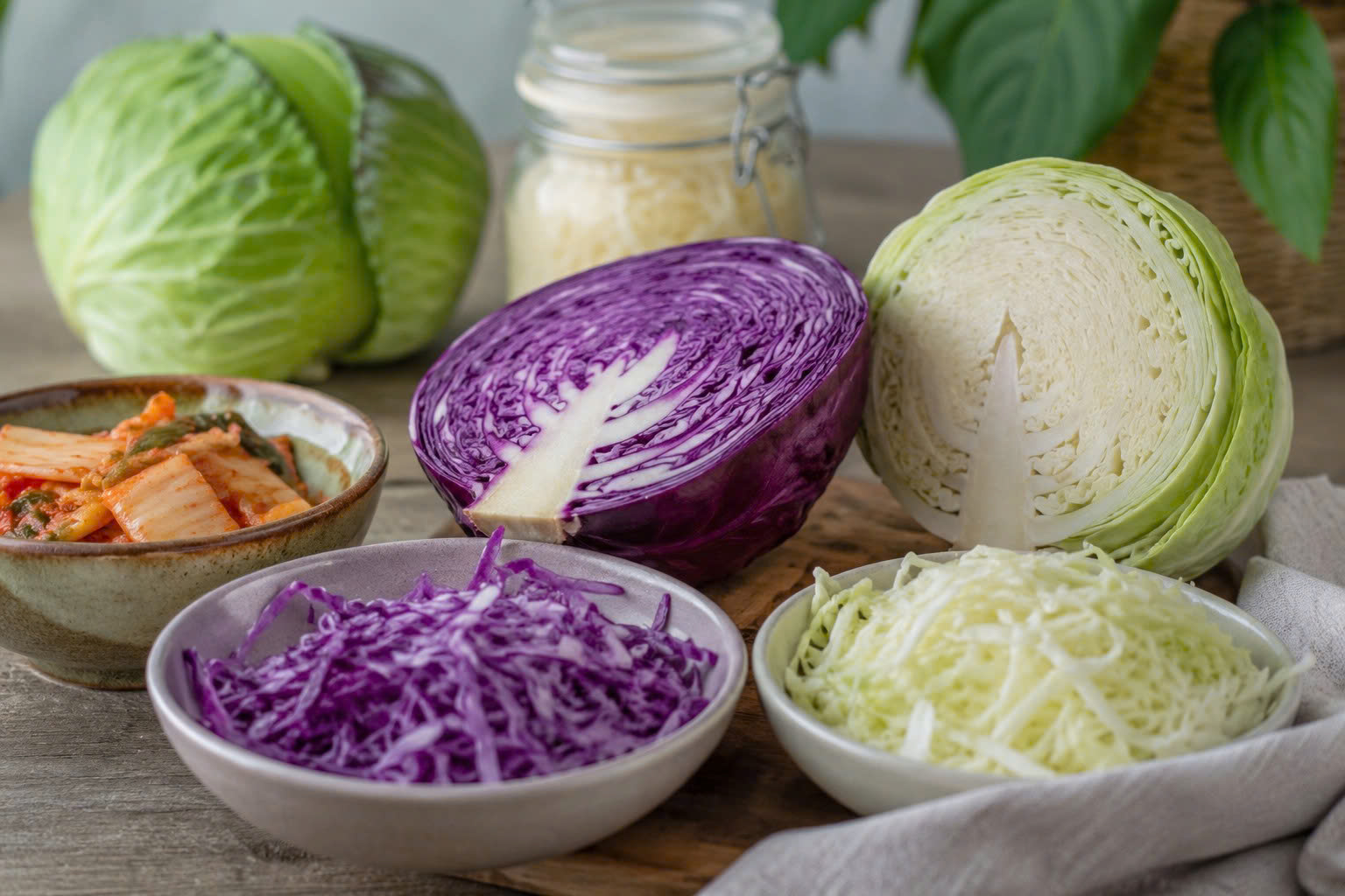Bắp cải tím hay bắp cải trắng tốt hơn cho đường ruột? - Ảnh 1.