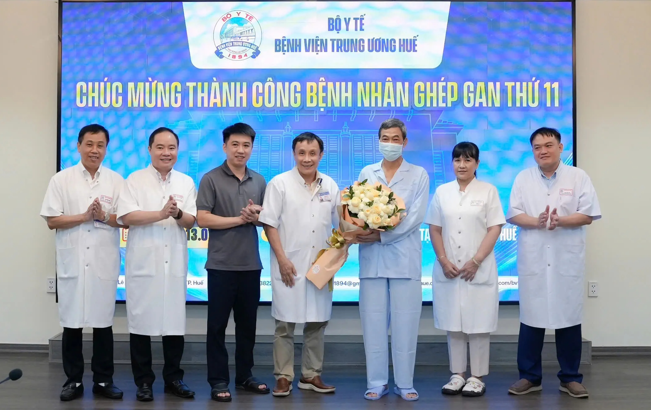 Người đàn ông 63 tuổi được ghép gan thành công từ người hiến 50 tuổi- Ảnh 2.