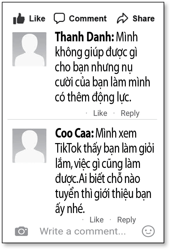 Bài đăng tìm việc mở ra cánh cửa mới cho chàng trai khuyết tật - Ảnh 5.