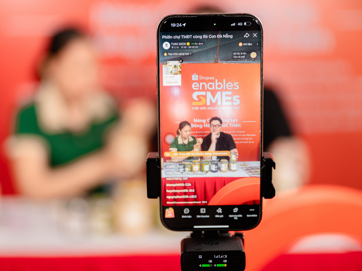 Shopee tiếp sức nhà bán TMĐT Đà Nẵng phát triển qua tư vấn và livestream thực hành- Ảnh 2.