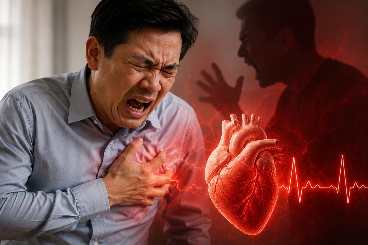 Bác sĩ chia sẻ ‘quy tắc 90 giây’ kiểm soát cơn giận, bảo vệ sức khỏe tim - Ảnh 1.