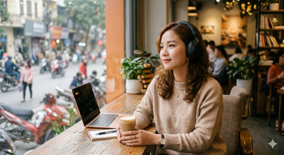3 thói quen nên bỏ ngay nếu đang dùng tai nghe chống ồn - Ảnh 1.