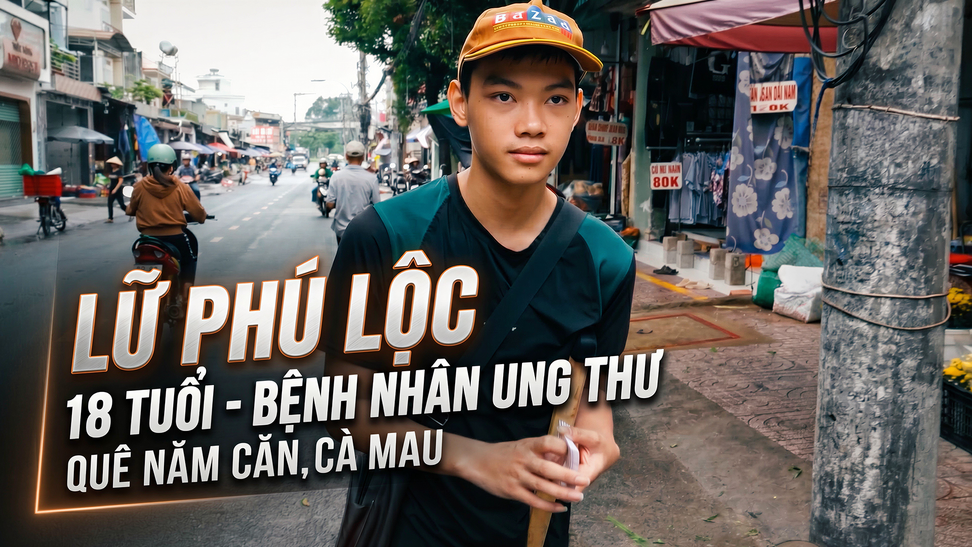 'Chú lính chì' nghị lực: bán vé số để tiếp tục chữa ung thư và lo cho các em - Ảnh 1.