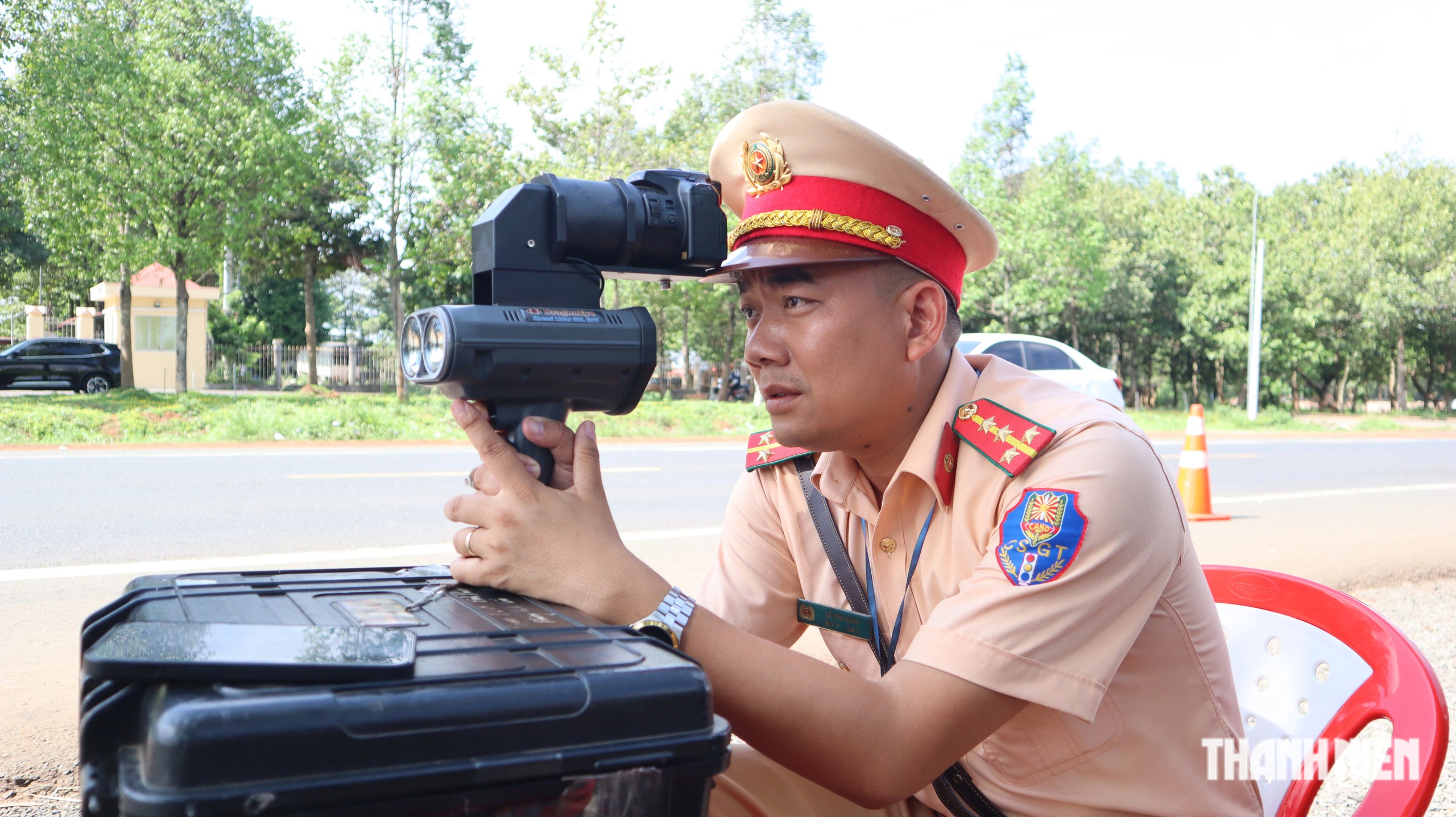 Đồng Nai: Xử lý xe ô tô chạy 115 km/giờ trên quốc lộ 14 - Ảnh 3.