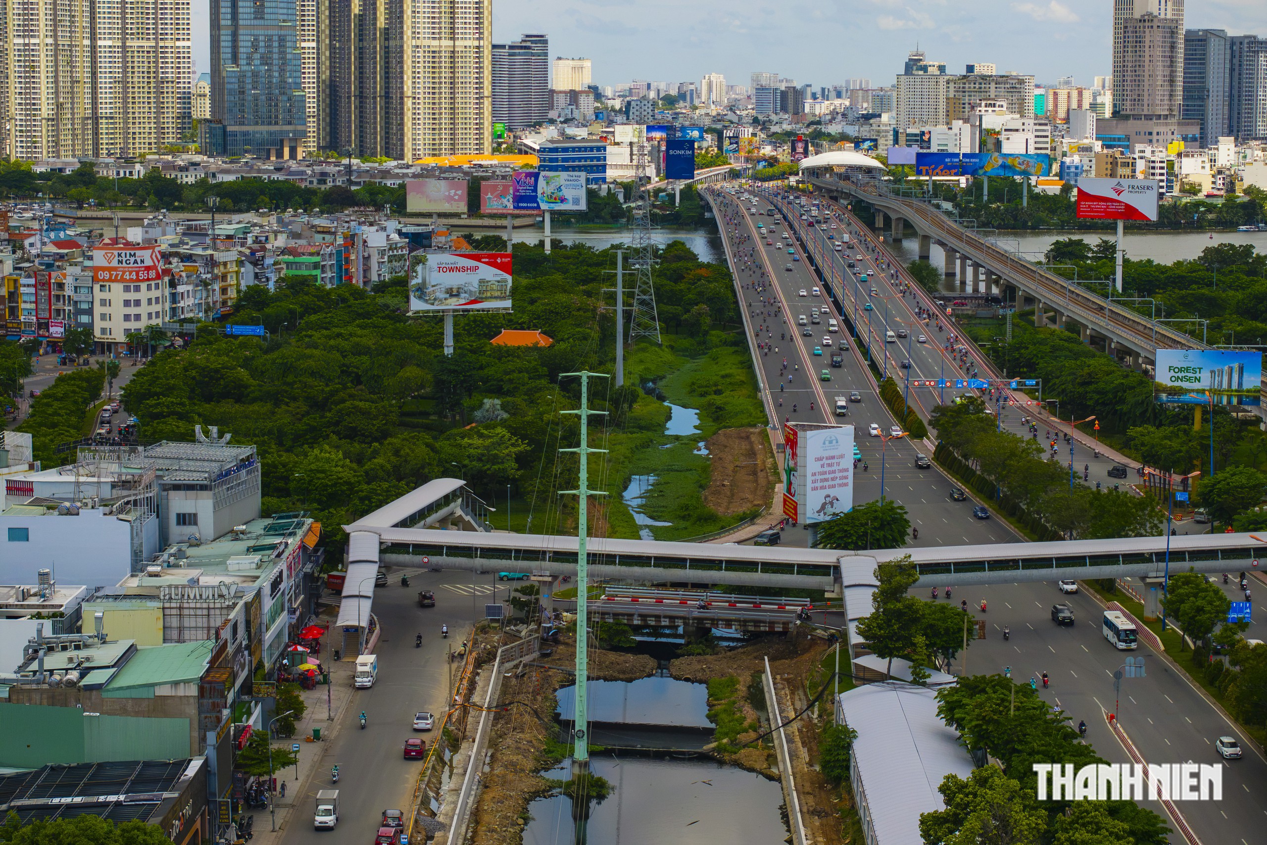 Rạch Đá Đỏ cạnh metro số 1 vào trung tâm TP.HCM sắp hoàn thiện- Ảnh 8.