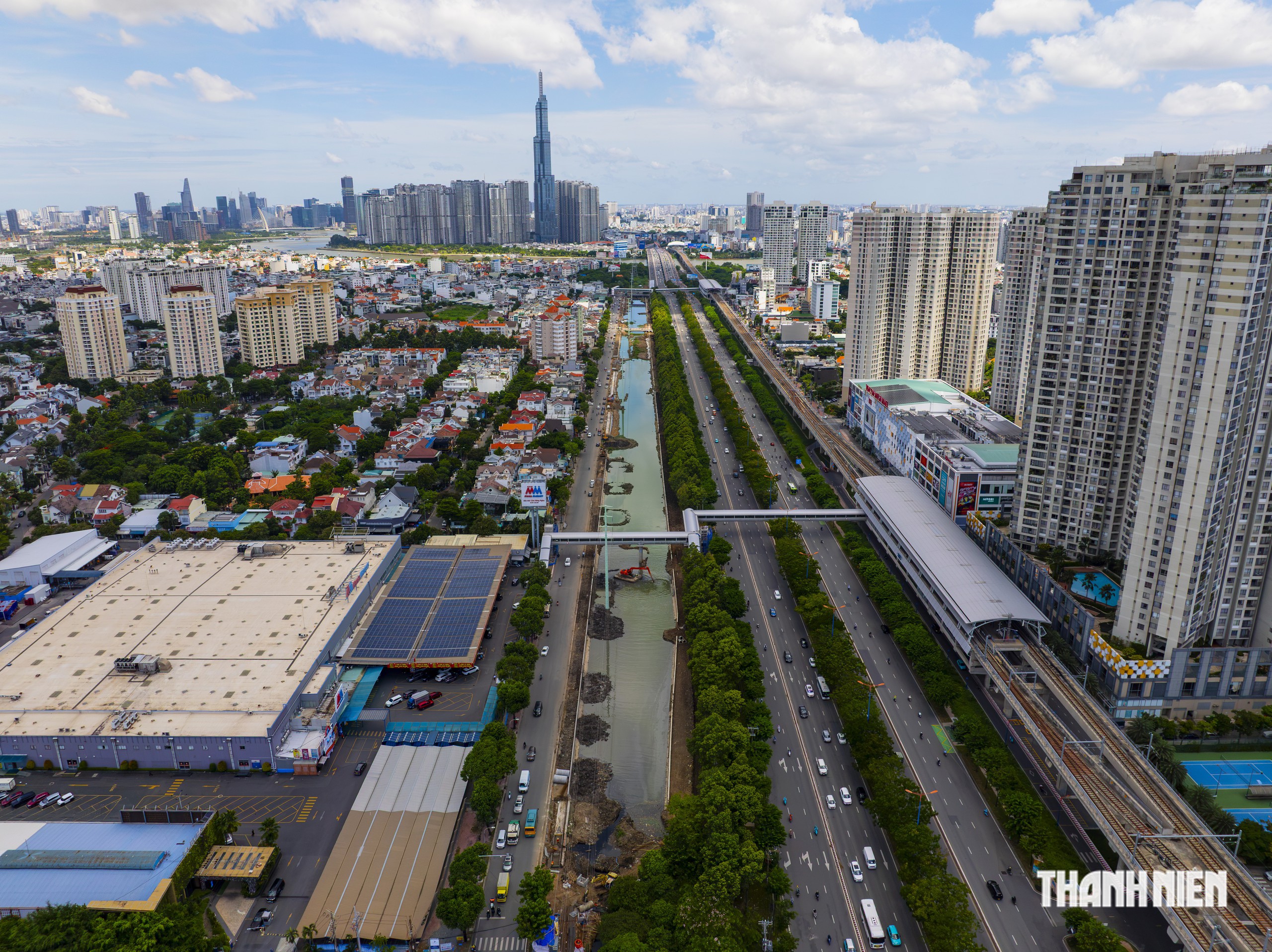 Rạch Đá Đỏ cạnh metro số 1 vào trung tâm TP.HCM sắp hoàn thiện- Ảnh 13.