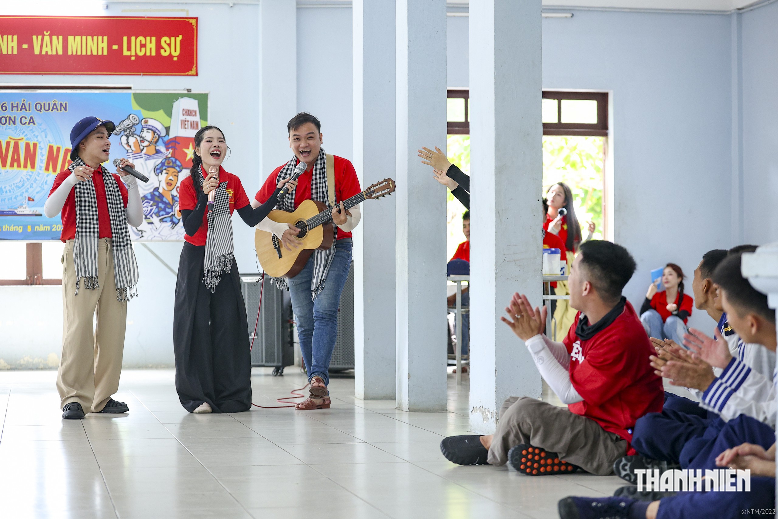 Những sân khấu đặc biệt giữa Trường Sa- Ảnh 8.