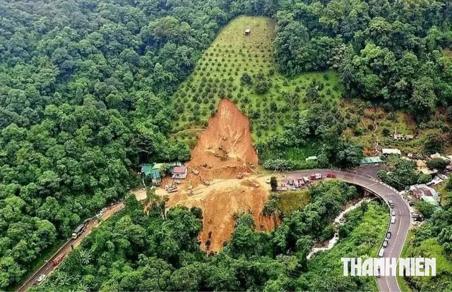 Công bố tình huống khẩn cấp thiên tai đường Hồ Chí Minh qua Tuyên Quang - Ảnh 1.