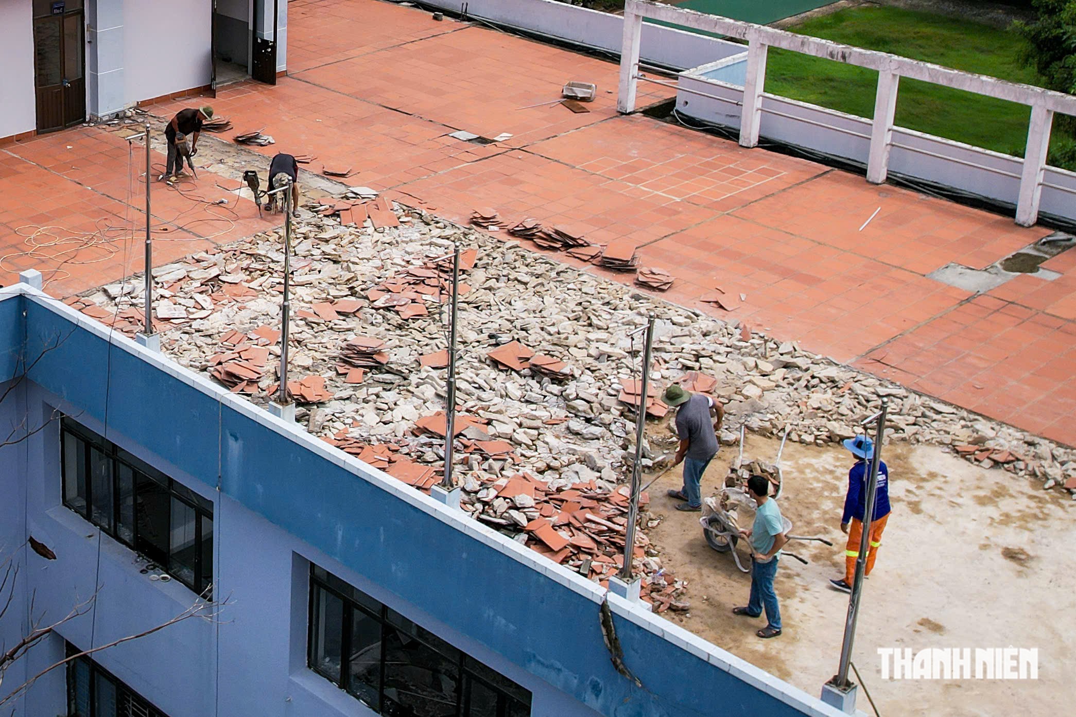 Cận cảnh trụ sở UBND quận 12, Tân Phú cũ chuyển thành trường học- Ảnh 5.