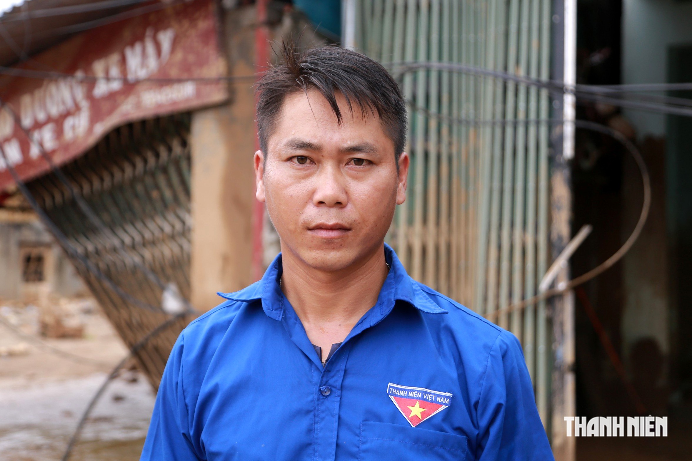 Thanh niên dốc sức giúp người dân Mường Than khắc phục hậu quả lũ quét- Ảnh 7.