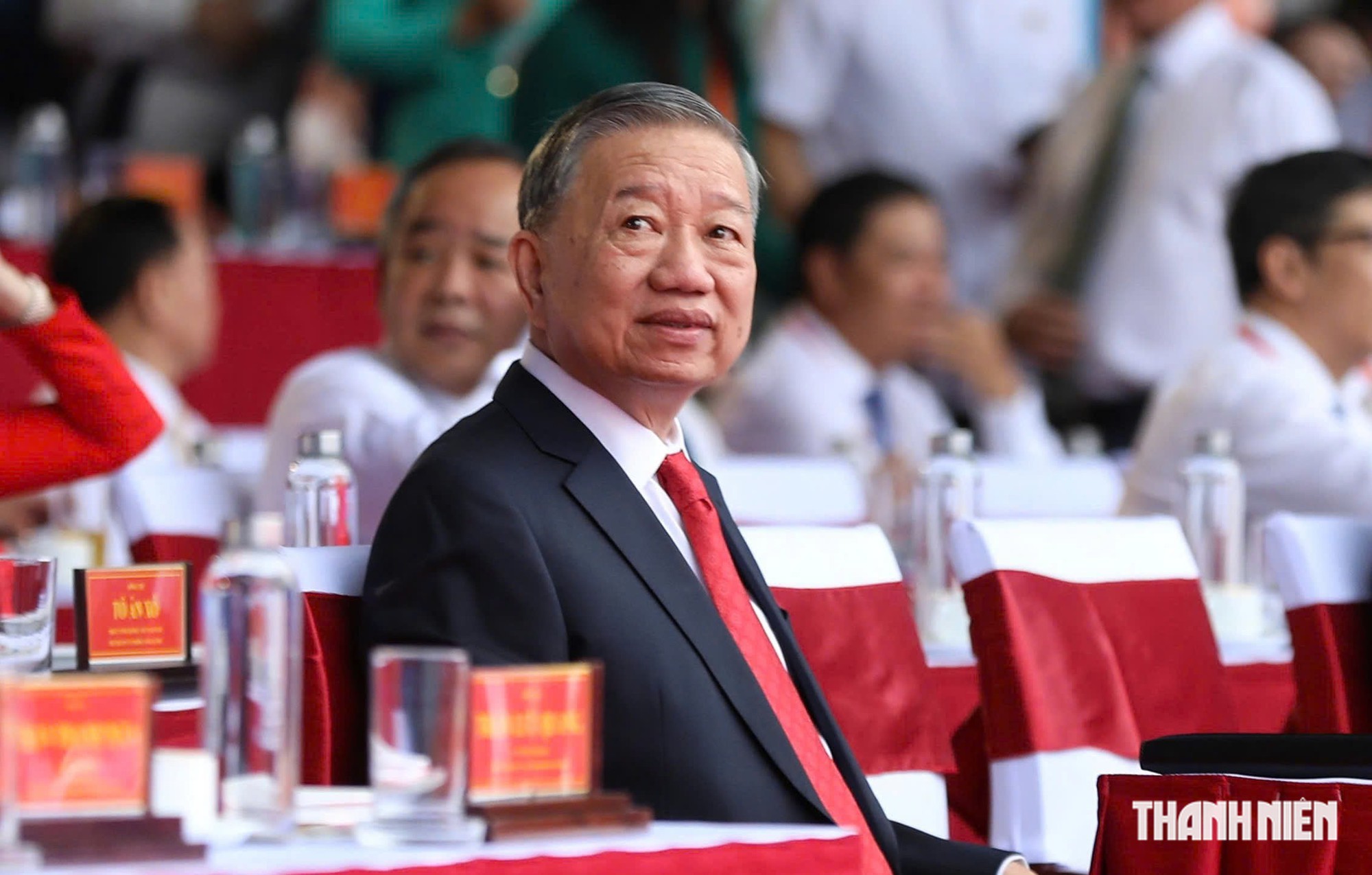 Tổng B&iacute; thư, Chủ tịch nước T&ocirc; L&acirc;m dự lễ kỷ niệm 50 năm th&agrave;nh phố mang t&ecirc;n B&aacute;c - Ảnh 5.