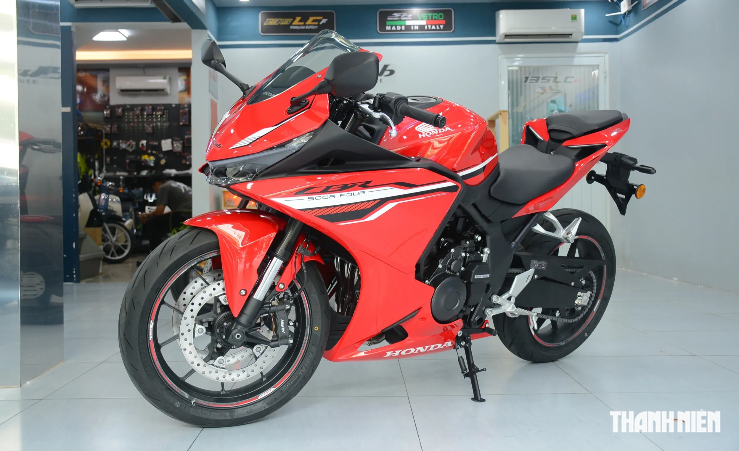 M&ocirc; t&ocirc; thể thao Honda CBR500R Four động cơ 4 xi-lanh về Việt Nam, gi&aacute; 295 triệu - Ảnh 3.