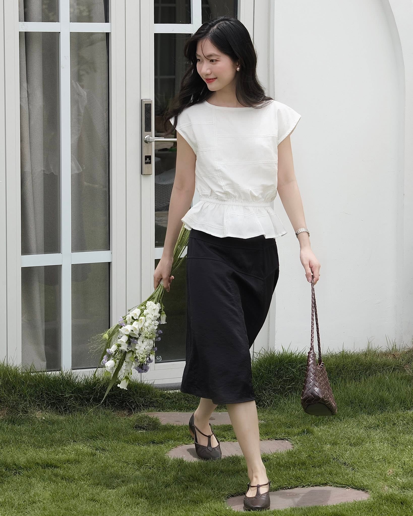 Đẹp từ nhà ra phố với trang phục linen tự nhiên - Ảnh 6.