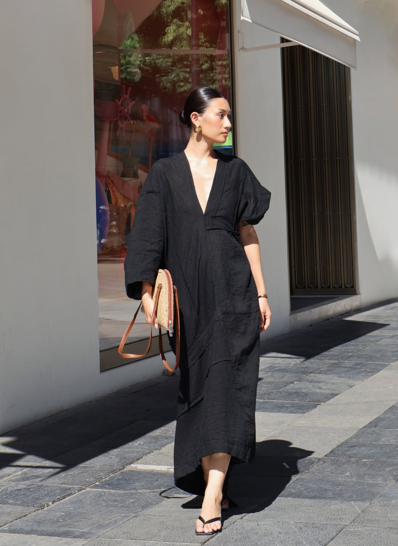 5 chiếc váy linen đáng sắm nhất mùa nắng- Ảnh 5.