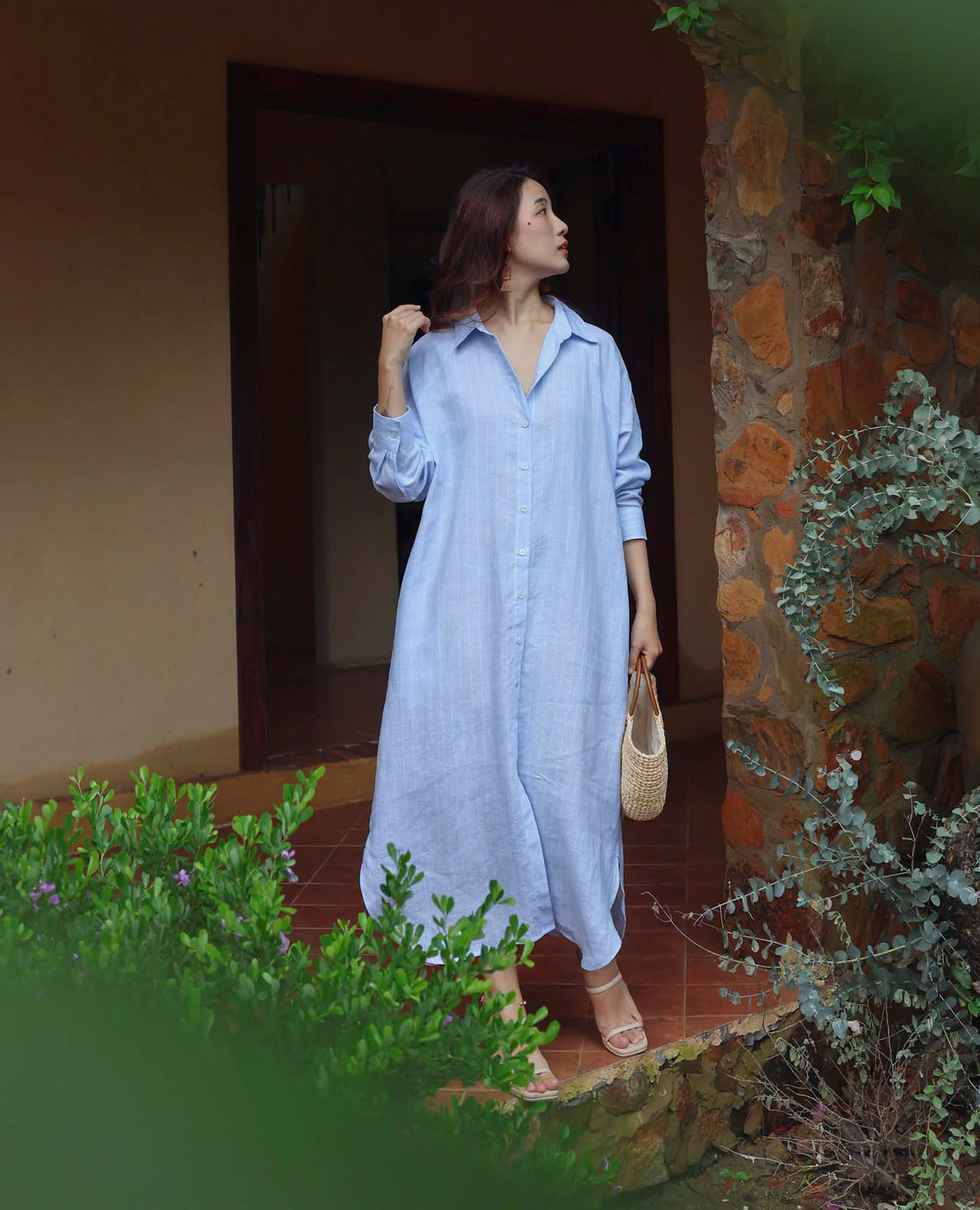5 chiếc váy linen đáng sắm nhất mùa nắng- Ảnh 3.