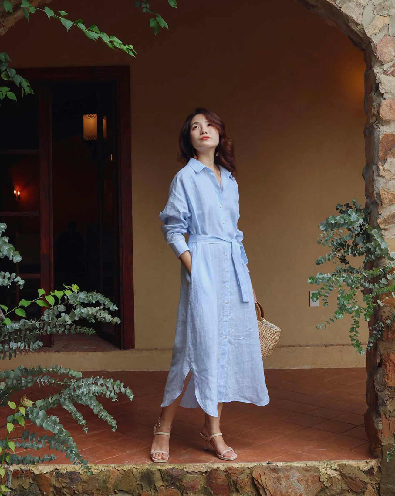 5 chiếc váy linen đáng sắm nhất mùa nắng- Ảnh 4.