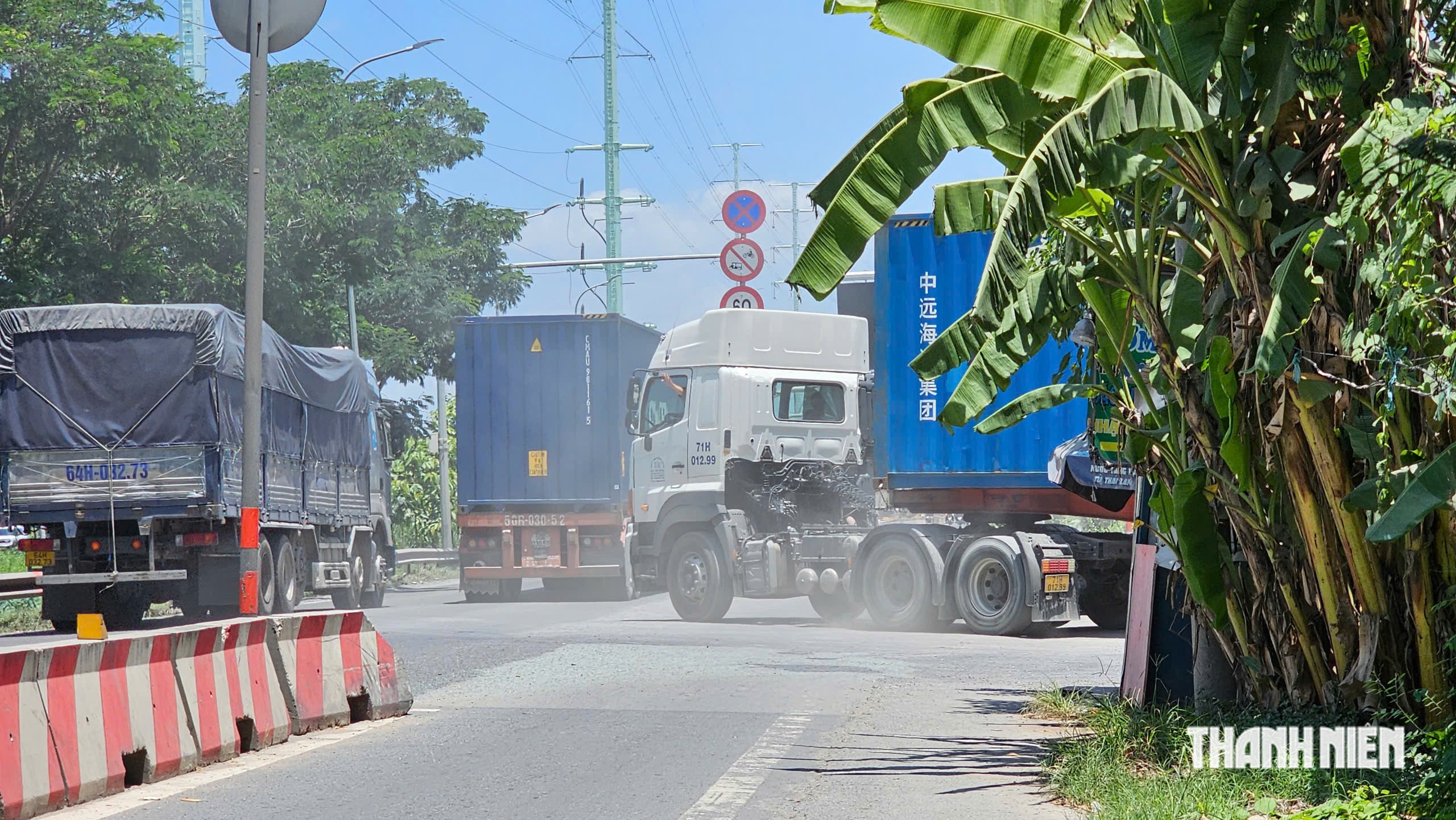 B&atilde;i xe container tr&ecirc;n đường V&otilde; Ch&iacute; C&ocirc;ng g&acirc;y &ugrave;n ứ, bất an cho người d&acirc;n - Ảnh 4.