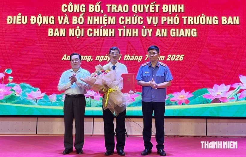 Ông Kiều Hoài Phong giữ chức Viện trưởng Viện Kiểm sát nhân dân tỉnh An Giang - Ảnh 2.