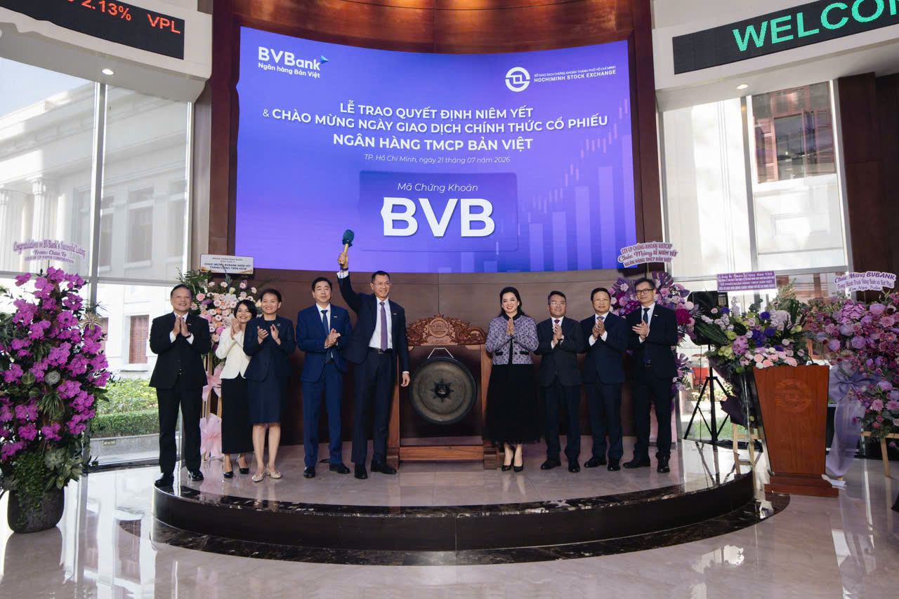 BVBank niêm yết 640 triệu cổ phiếu trên sàn HoSE - Ảnh 1.