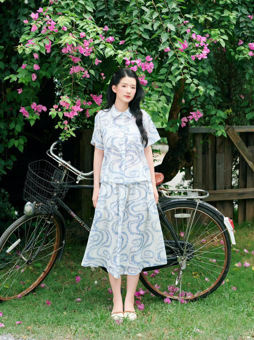 Váy hoa mùa thu - Ảnh 6.