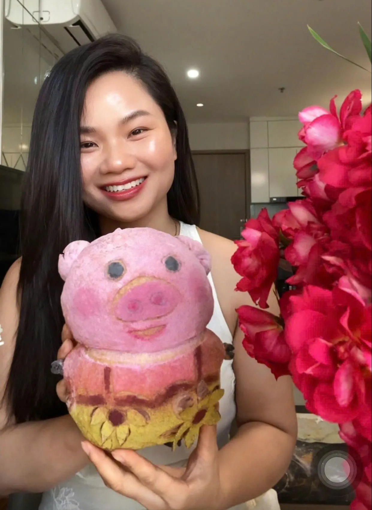 Nữ kiến trúc sư 'gây sốt' khi mang thiên nhiên lên mặt bánh - Ảnh 1.