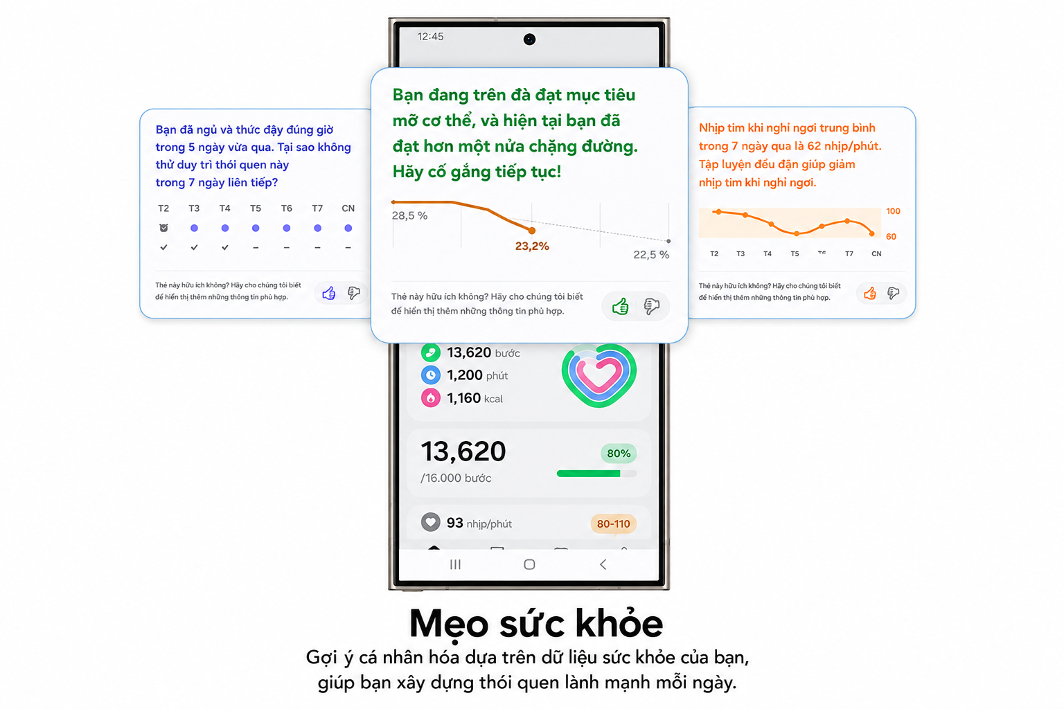 Khi Galaxy AI trở thành ‘huấn luyện viên sức khỏe’ 24/7 của dân văn phòng - Ảnh 1.