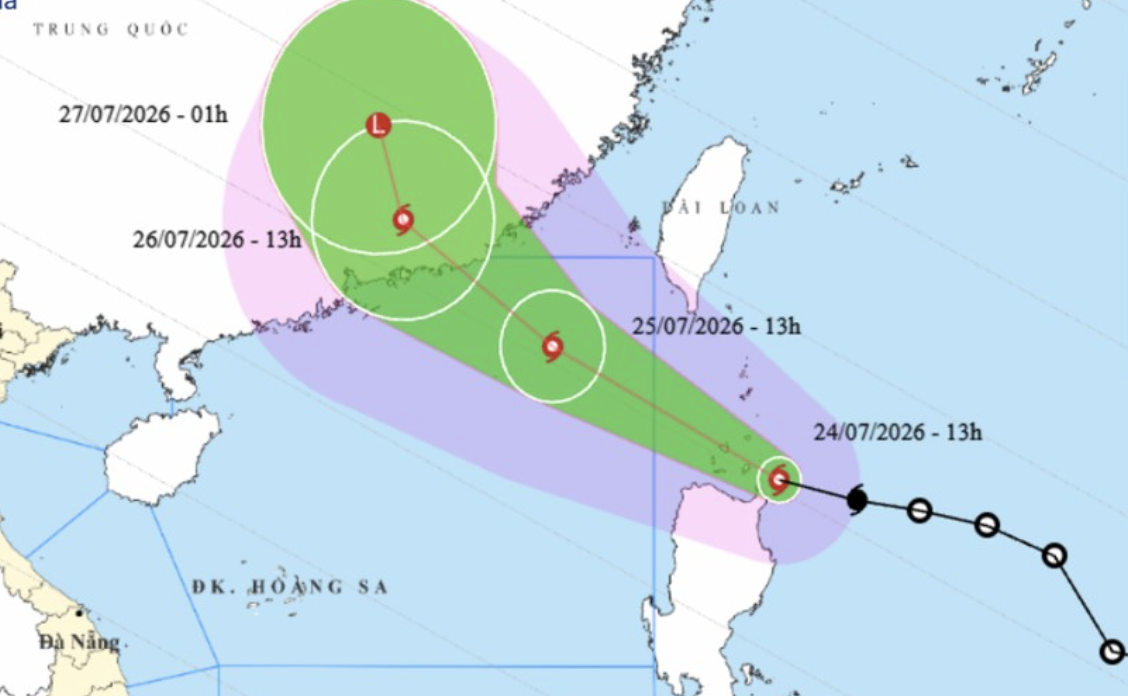 Bão Noul (bão số 2) mạnh lên cấp 9, hướng vào Biển Đông- Ảnh 1.