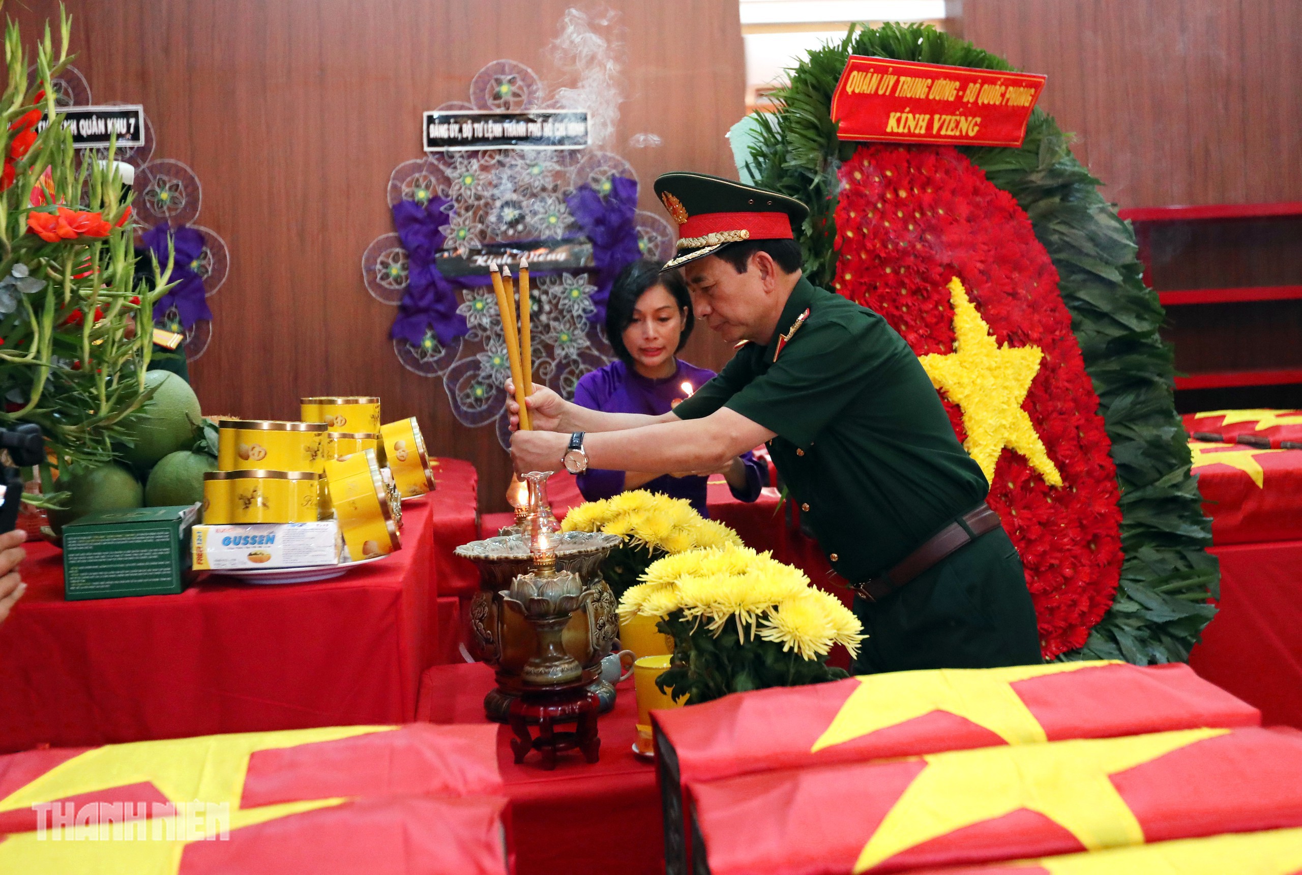 Đại tướng Phan Văn Giang kiểm tra hiện trường quy tập hài cốt liệt sĩ ở TP.HCM- Ảnh 7.
