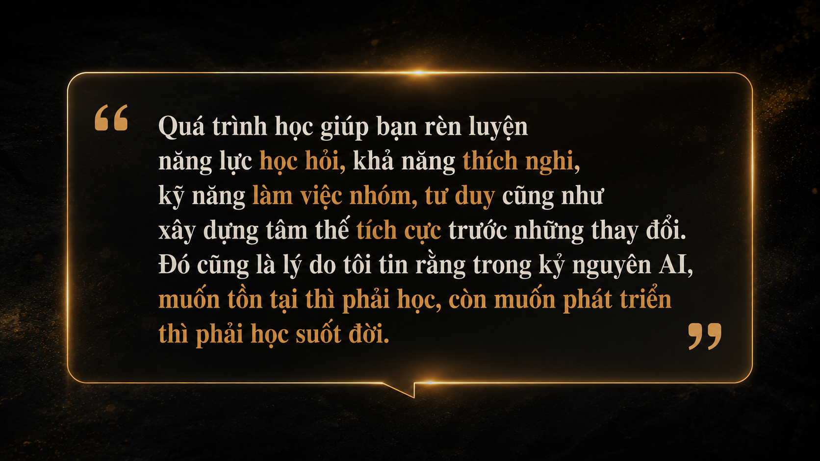Giáo sư Trương Nguyện Thành Điều đáng sợ nhất không phải AI, mà là con người ngừng học - Ảnh 3.