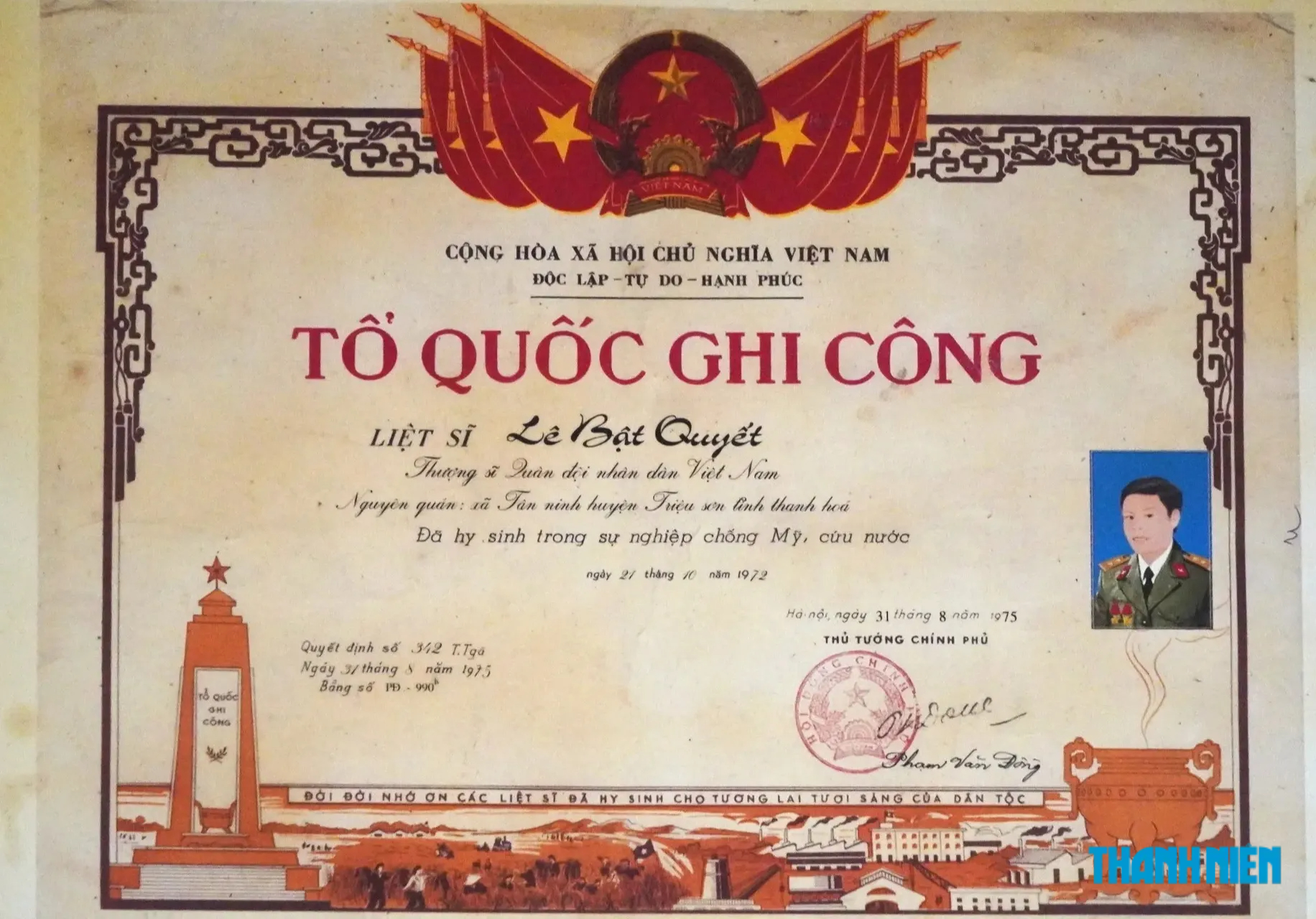 Tìm thấy mộ liệt sĩ Lê Bật Quyết sau 54 năm khắc khoải đợi chờ- Ảnh 2.