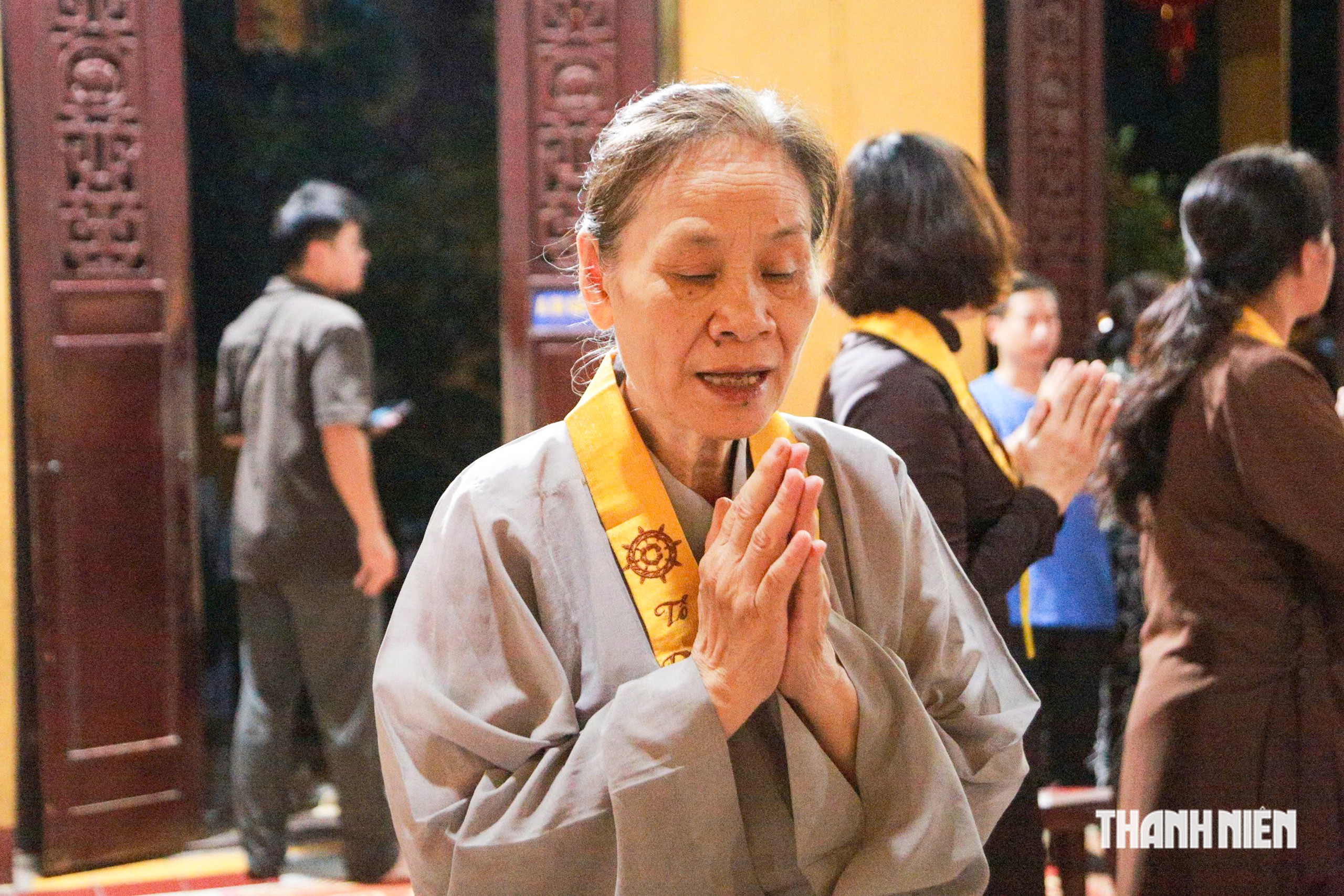 3 hồi chuông trống bát nhã thiêng liêng, tri ân liệt sỹ tại chùa Quán Sứ - Ảnh 6.