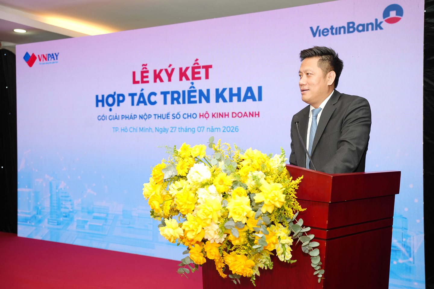 VNPAY phối hợp với VietinBank triển khai bộ giải pháp nộp thuế số cho hộ kinh doanh - Ảnh 3.