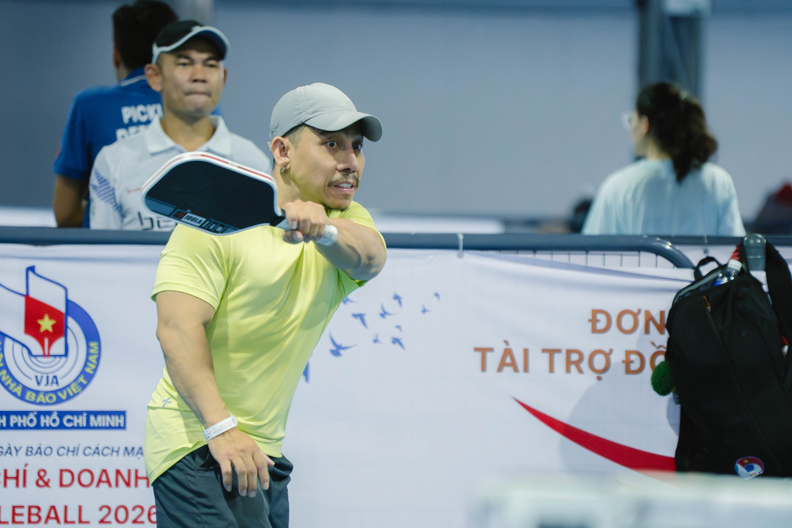 Những khoảnh khắc ấn tượng ở giải pickleball báo chí và doanh nghiệp TP.HCM 2026- Ảnh 1.