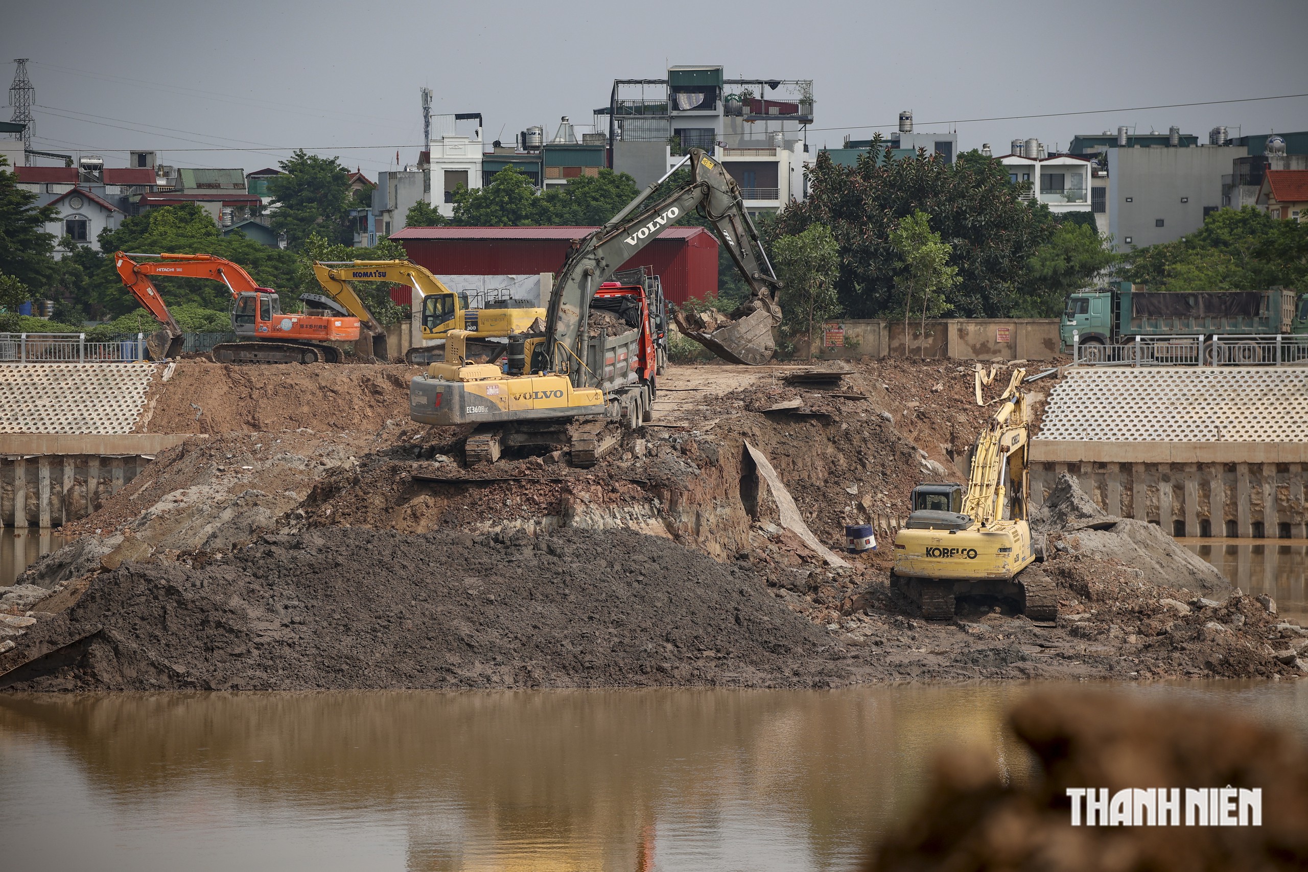 Diện mạo 7 hồ chống ngập khẩn cấp trước mùa mưa - Ảnh 10.