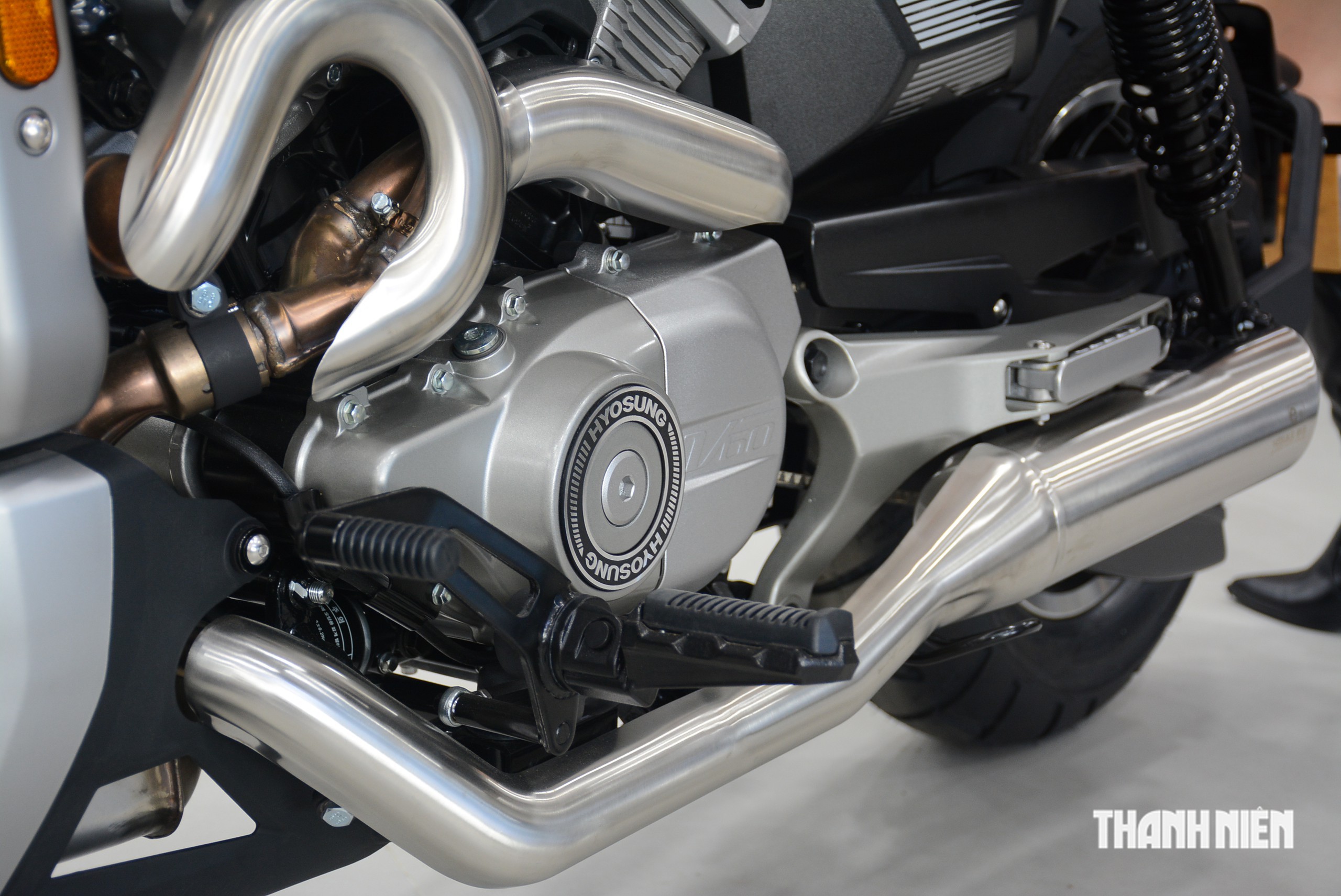 M&ocirc; t&ocirc; cruiser thương hiệu H&agrave;n Quốc Hyosung GV350X về Việt Nam, gi&aacute; 135 triệu - Ảnh 5.
