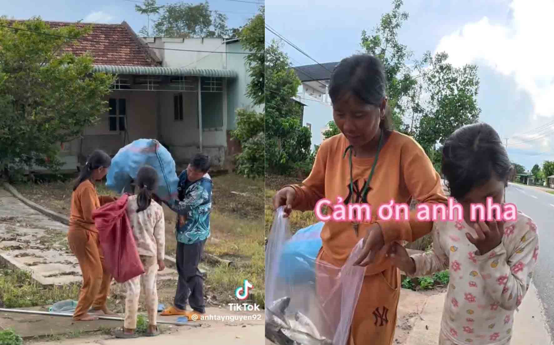 Người đàn ông mang cá đi tặng người lạ - Ảnh 2.