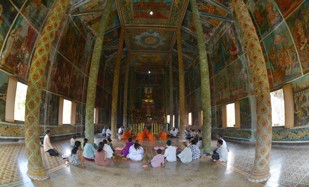 Kh&aacute;m ph&aacute; ch&ugrave;a Xi&ecirc;m C&aacute;n: Tuyệt t&aacute;c kiến tr&uacute;c tr&aacute;ng lệ của đồng b&agrave;o Khmer Nam bộ  - Ảnh 7.