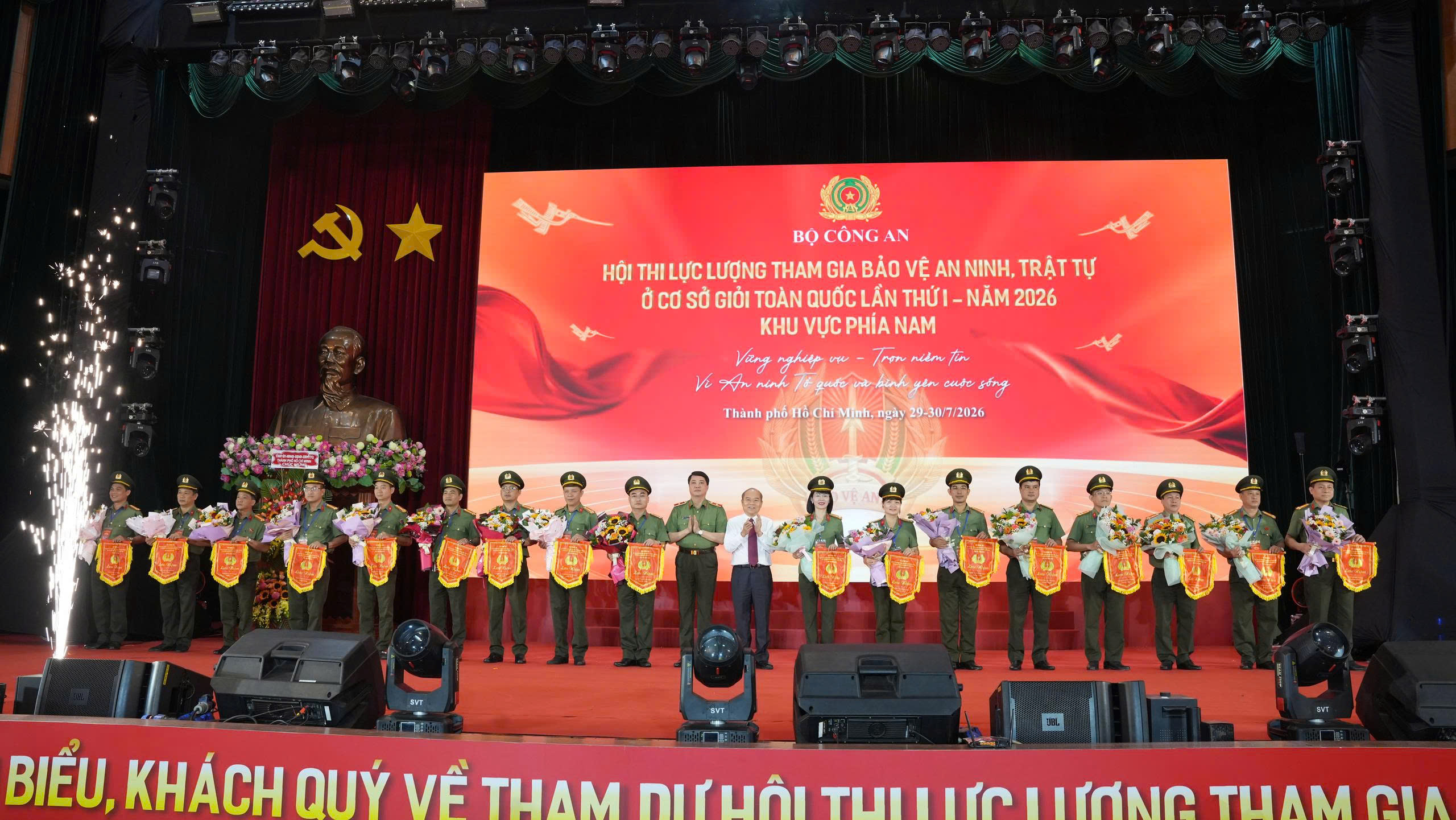 Khai mạc hội thi 'Bảo vệ an ninh, trật tự ở cơ sở giỏi'- Ảnh 2.
