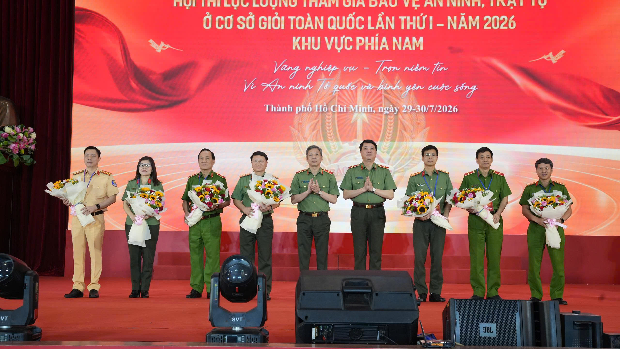 Khai mạc hội thi 'Bảo vệ an ninh, trật tự ở cơ sở giỏi'- Ảnh 1.