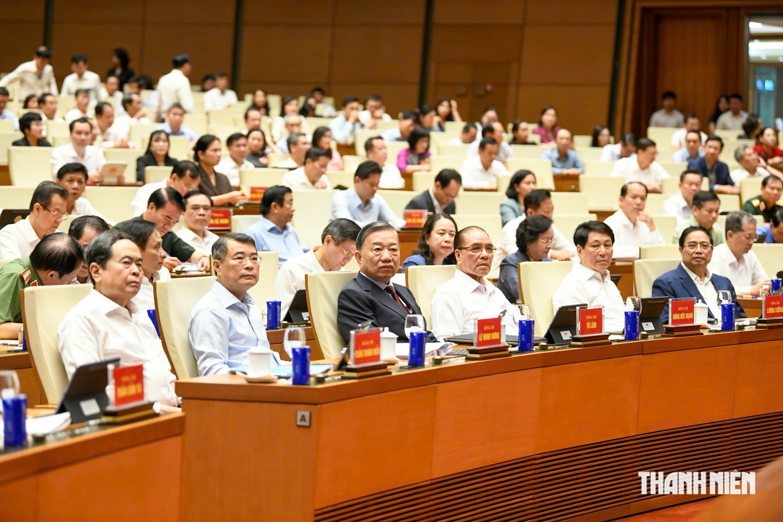 Tổng Bí thư, Chủ tịch nước Tô Lâm dự hội nghị quán triệt Nghị quyết T.Ư 3  - Ảnh 4.