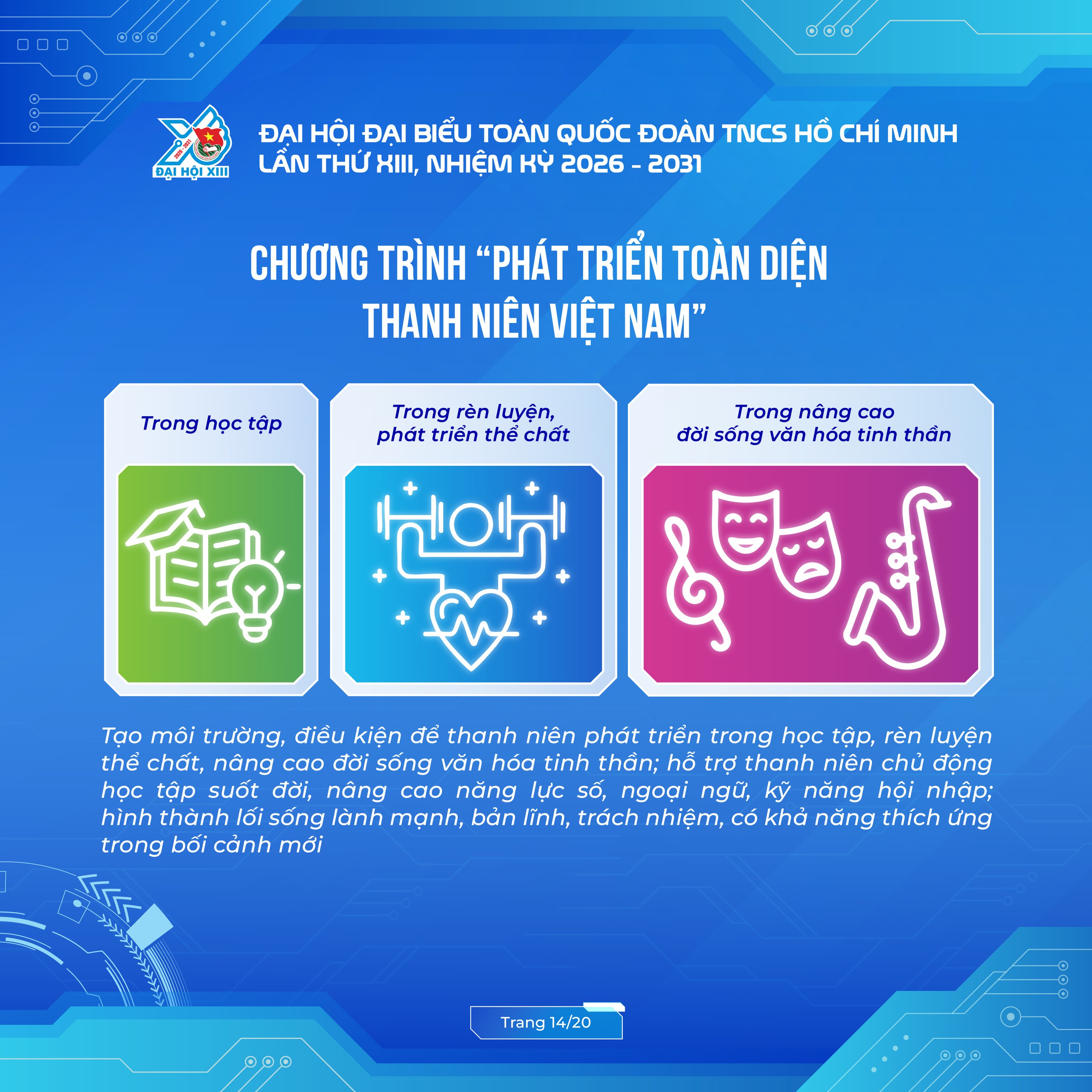 C&ocirc;ng bố bộ infographic về kết quả Đại hội Đo&agrave;n to&agrave;n quốc lần thứ XIII- Ảnh 14.