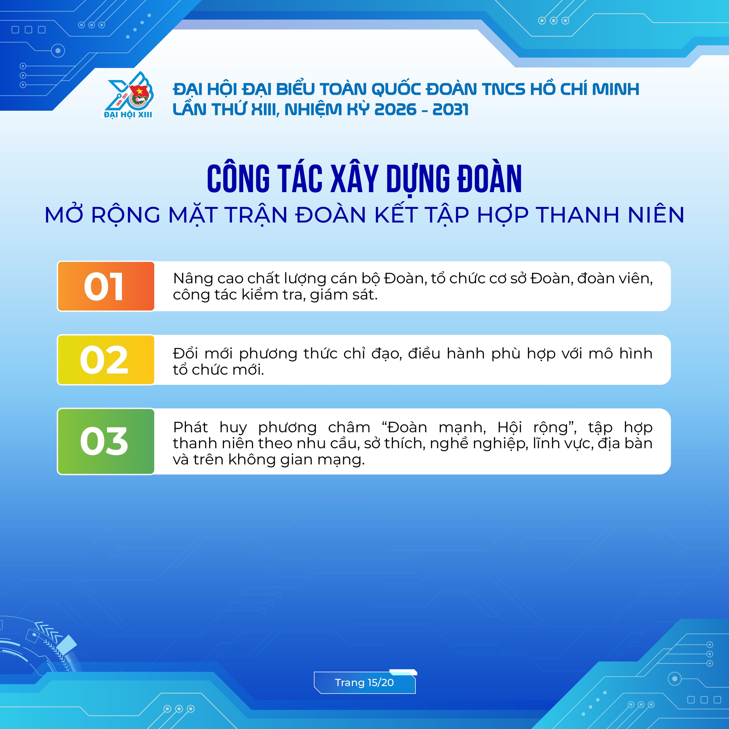 C&ocirc;ng bố bộ infographic về kết quả Đại hội Đo&agrave;n to&agrave;n quốc lần thứ XIII- Ảnh 15.